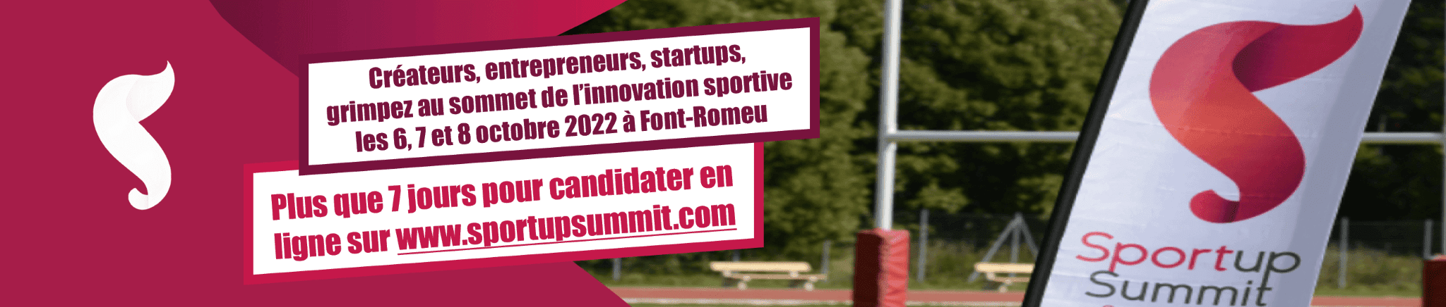 Bandeau indiscretions Sportup Summit 22 aout 2022 Les Indiscretions bandeau Sportup Summit 22 aout